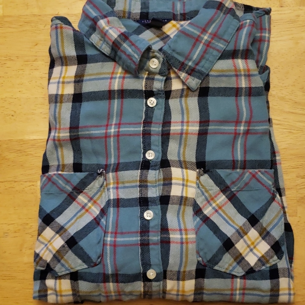 Aeropastale flannel size xl